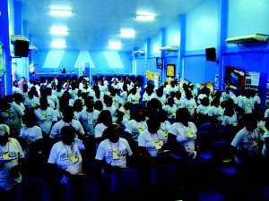 Meeting of students from MOVA in Manaus, Amazon, Brazil (September 2012)