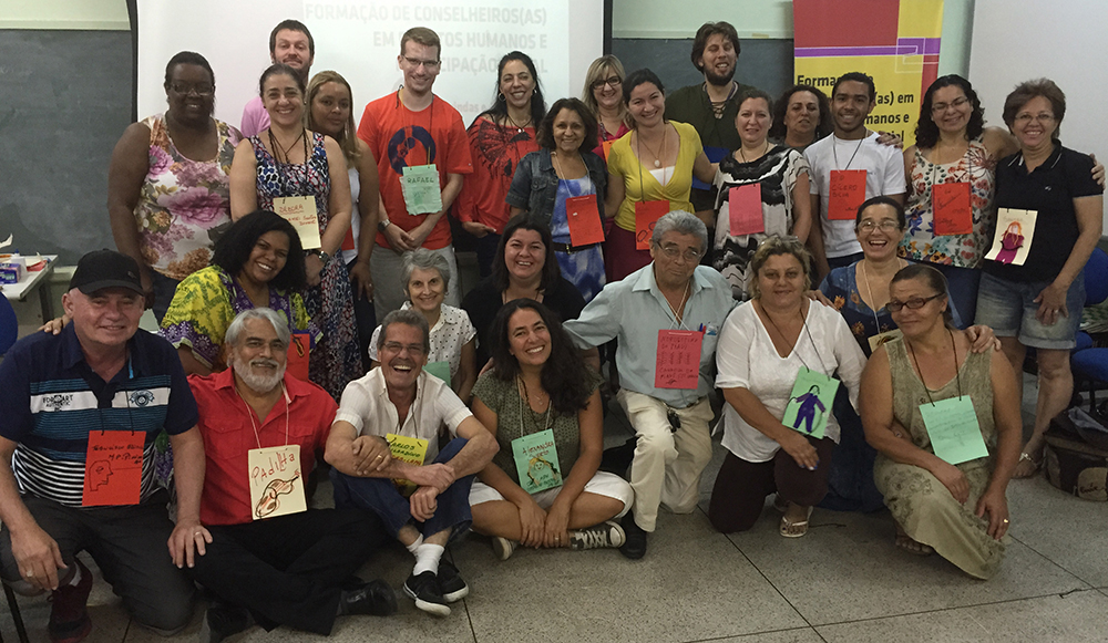 Turma 03 em um dos encontros de formacao